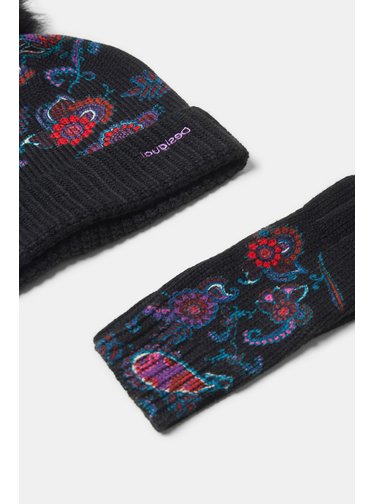 Desigual set čepice a rukavic Anubis
