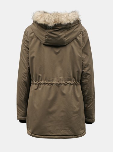Hnědá zimní parka VERO MODA