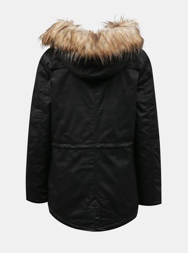 Černá zimní parka ONLY
