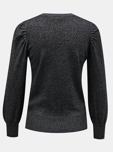 Šedý třpytivý svetr Dorothy Perkins Petite