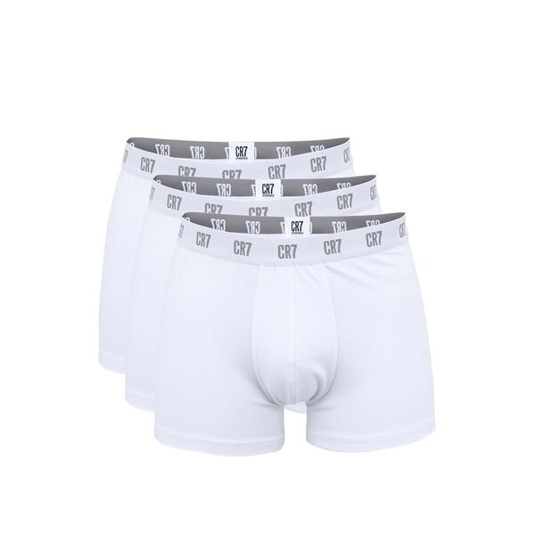 Set de 3 perechi de boxeri albi CR7