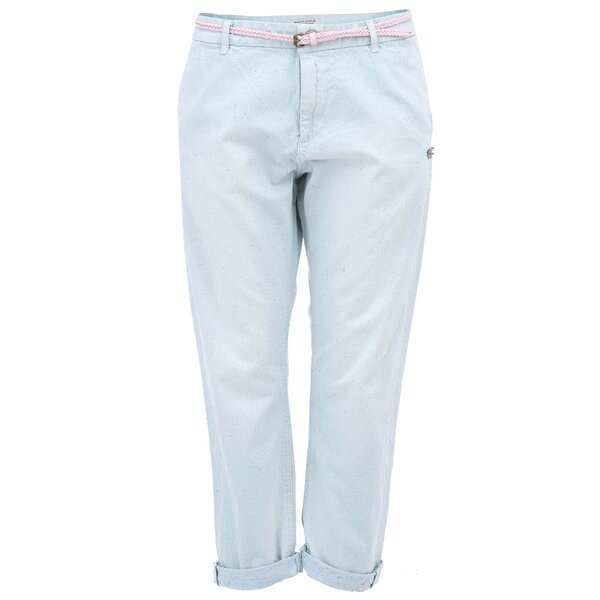 Pantaloni de damă Scotch & Soda, culoarea mentei