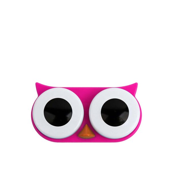 Cutie pentru lentile de contact bufnita roz - KIKKERLAND
