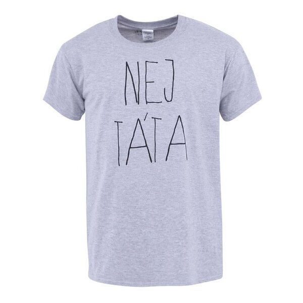 Tricou gri melanj ZOOT Original cu imprimeu