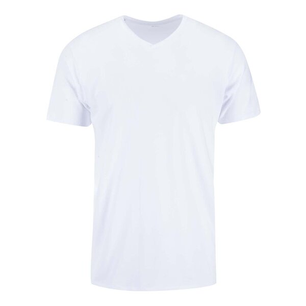 Tricou alb cu anchior Selected Homme Pima