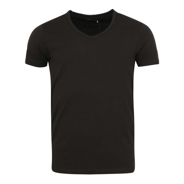 Tricou negru basic Jack & Jones