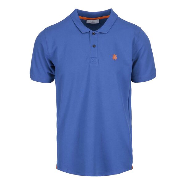 Tricou polo albastru Selected Homme Haro