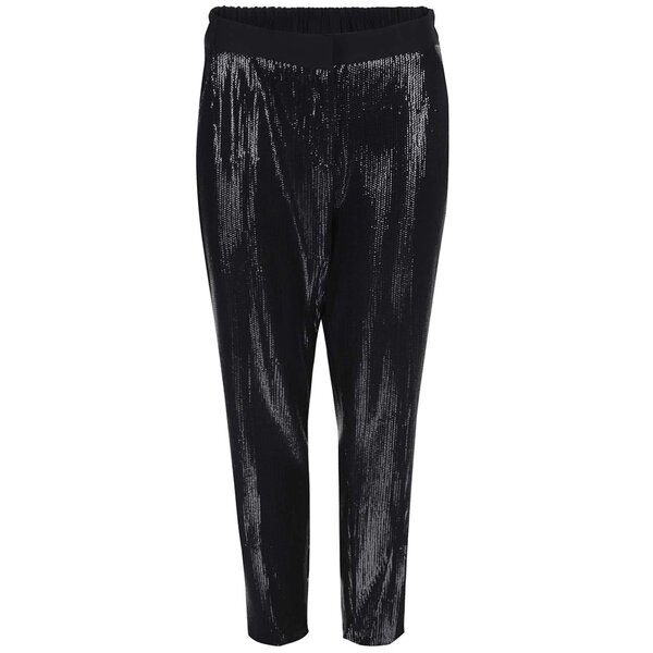 Pantaloni negri, cu paiete, de la Closet