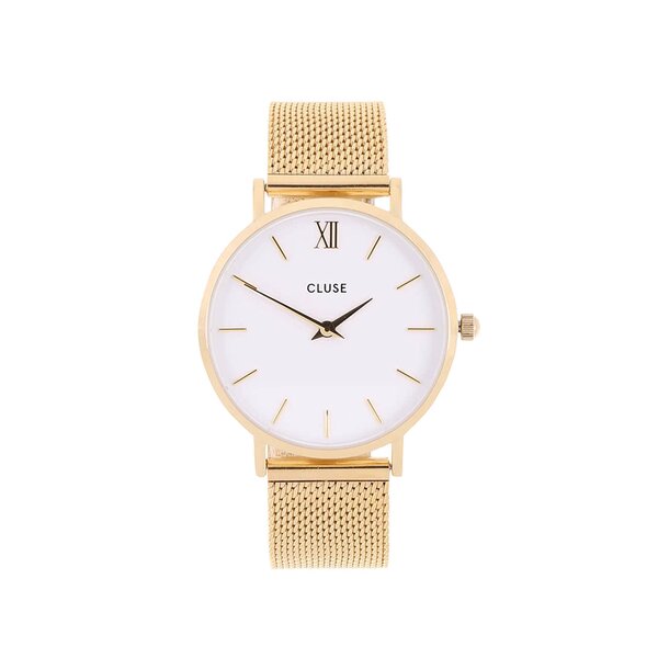 Ceas unisex auriu - Cluse Minuit