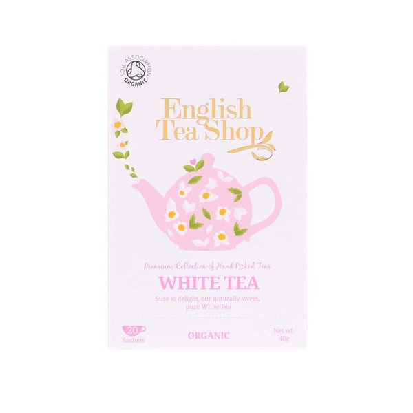 Ceai alb pur English Tea Shop Bio