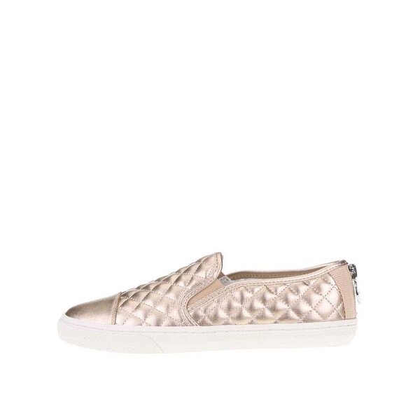 Pantofi slip on de damă GEOX New Club bronz
