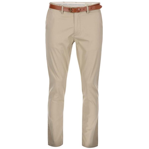 Pantaloni chino bej slim fit Selected Homme Yard
