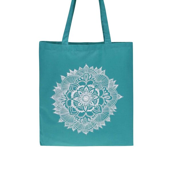 Geantă turcoaz cu manere ZOOT Original Mandala