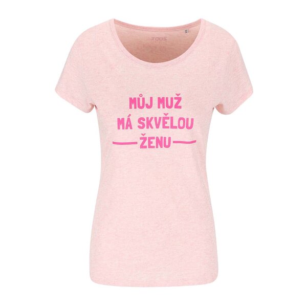 Tricou ZOOT ORIGINÁL Amazing Woman de damă roz deschis