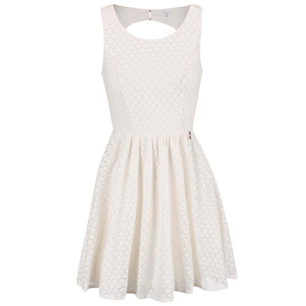 Rochie ONLY Line Fairy crem din dantelă