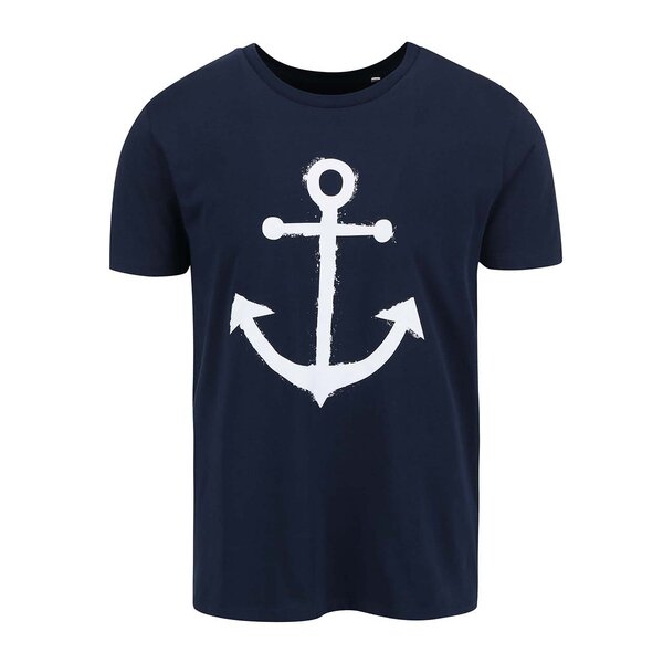 Tricou bleumarin cu print pentru barbati ZOOT Original Anchor