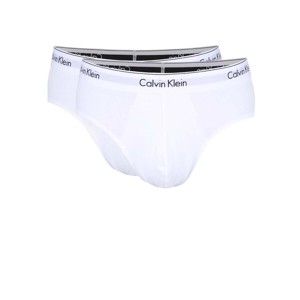 Set 2 chiloti albi Calvin Klein