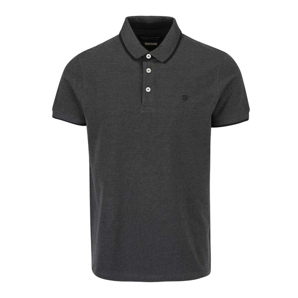 Tricou polo gri inchis - Jack & Jones Paulos