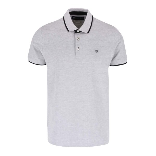 Tricou polo gri deschis - Jack & Jones Paulos