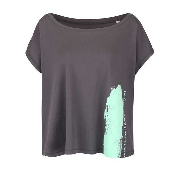 Tricou gri oversized pentru femei - ZOOT Original Sorry This Clear T-shirt Was Boring Me pentru femei