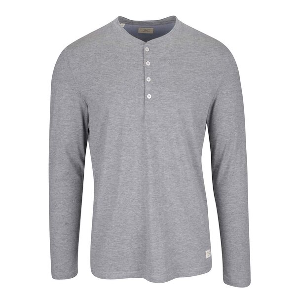 Bluză gri deschis Selected Homme Niklas din bumbac