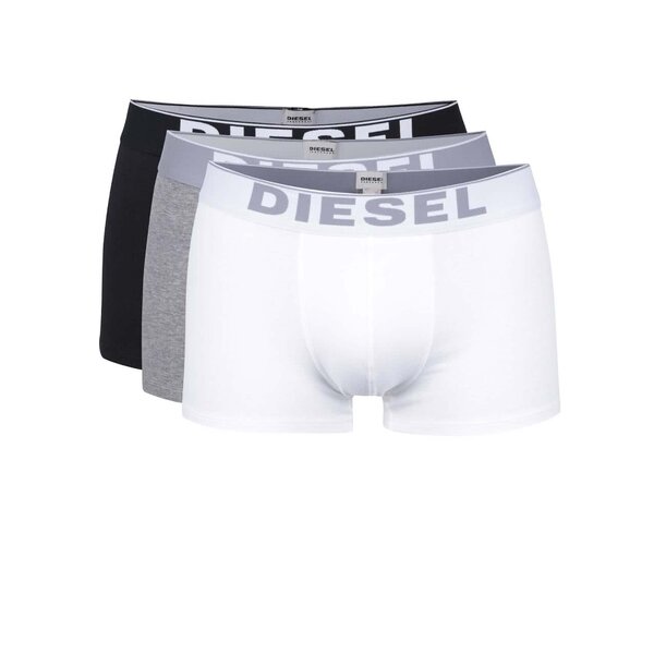 Set de 3 perechi de boxeri multicolori cu logo - Diesel