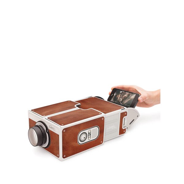 Proiector video maro Luckies pentru telefon