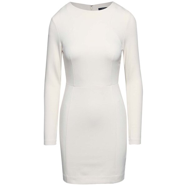 Rochie mini French Connection Lula crem