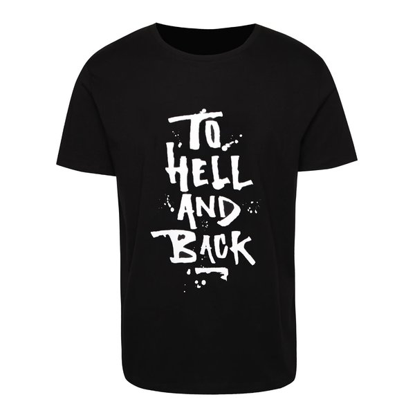 Tricou negru cu print pentru barbati ZOOT Original To Hell