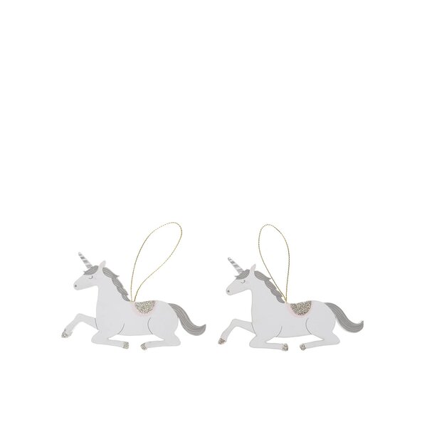 Set 2 decorațiuni unicorn Sass & Belle
