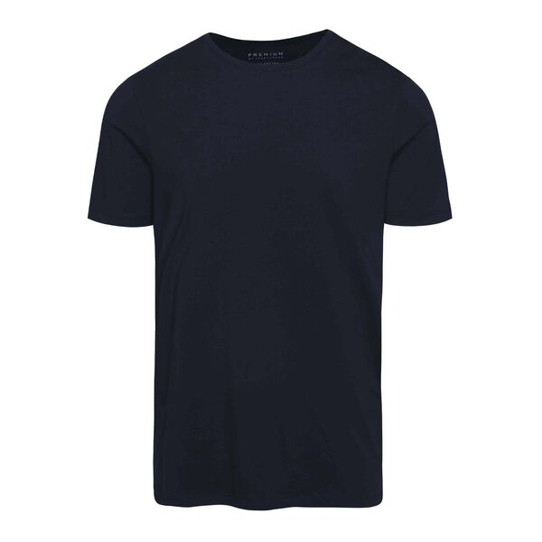 Tricou bleumarin basic Jack & Jones Pima