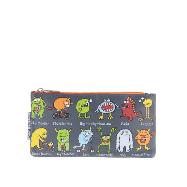 Penar gri Tyrell Katz Monsters cu imprimeu pentru băieți