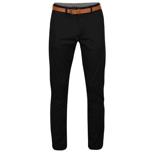 Pantaloni chino negri slim fit - Selected Homme Hyard