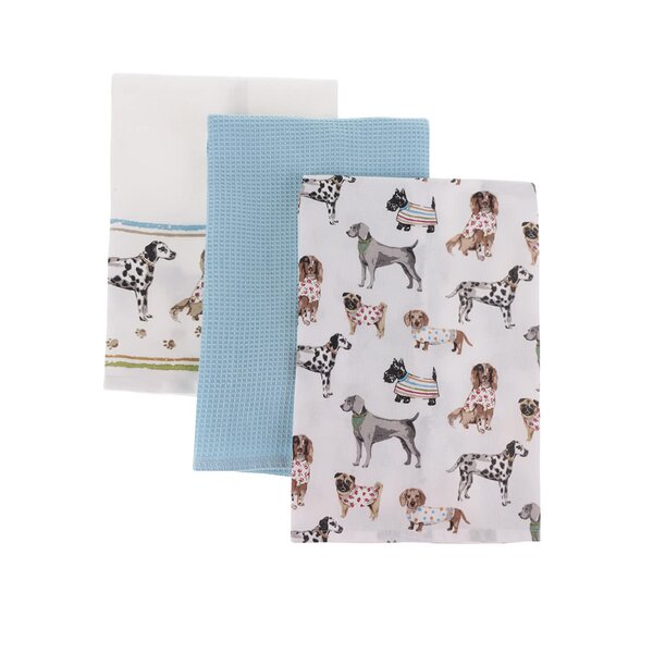 Set de 3 servete de bucătărie cu print Cooksmart