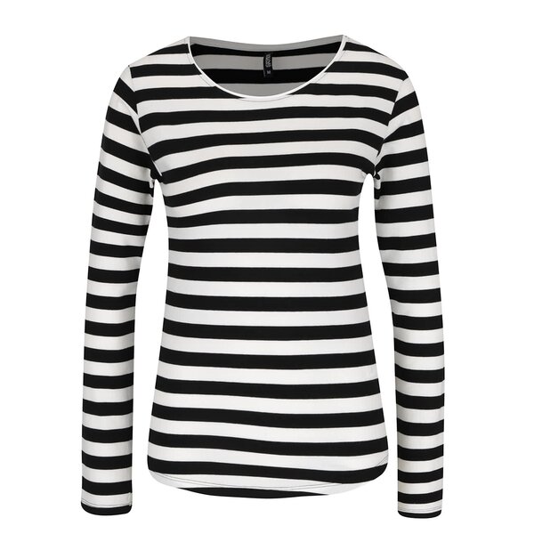 Bluza cu dungi crem & negru - Haily´s Tina