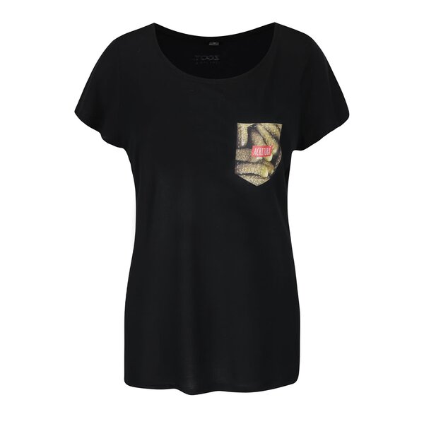 Tricou negru pentru femei ZOOT Original Acritură