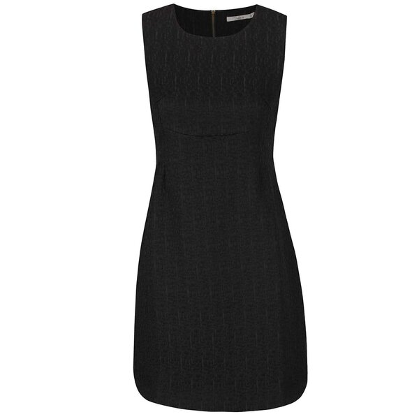 Rochie neagră Darling Jaime cu model discret