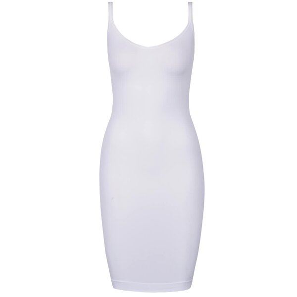 Rochie albă tubulara Pieces Ballroom