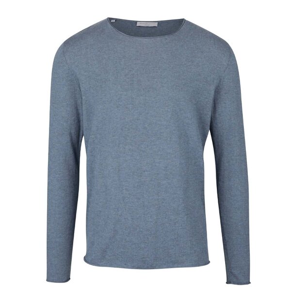 Bluza albastru melanj - Selected Homme Dome