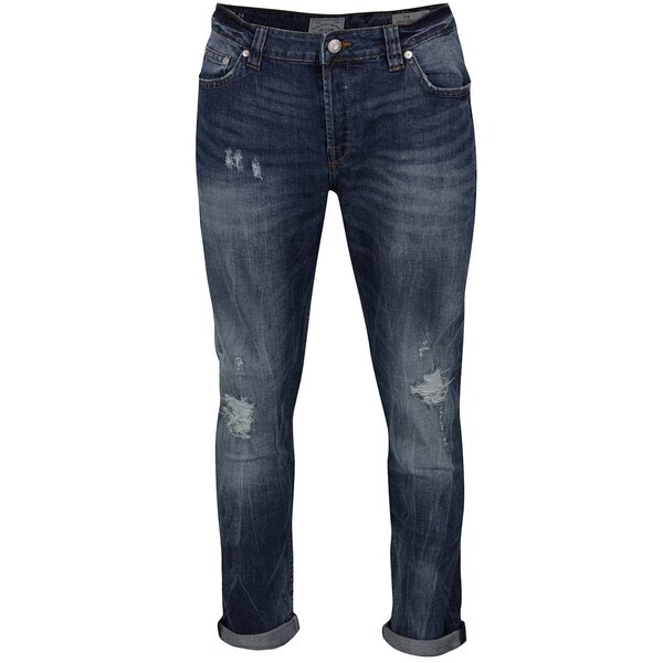 Blugi albaștri slim fit ONLY & SONS Loom