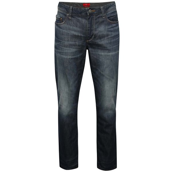 Blugi bleumarin regular fit pentru barbati s.Oliver
