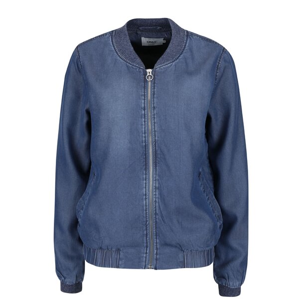 Jachetă bomber albastră ONLY Teresa din denim