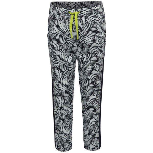 Pantaloni sport albastru & alb Boboli cu imprimeu pentru fete