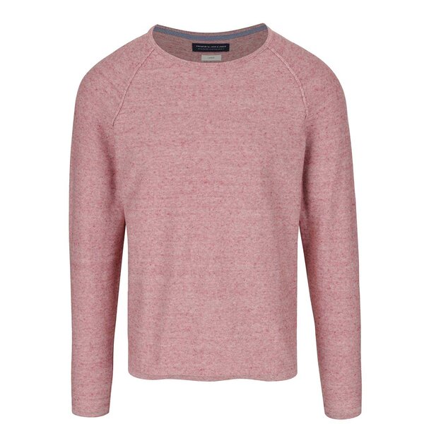 Pulover roșu deschis Jack & Jones Trevor