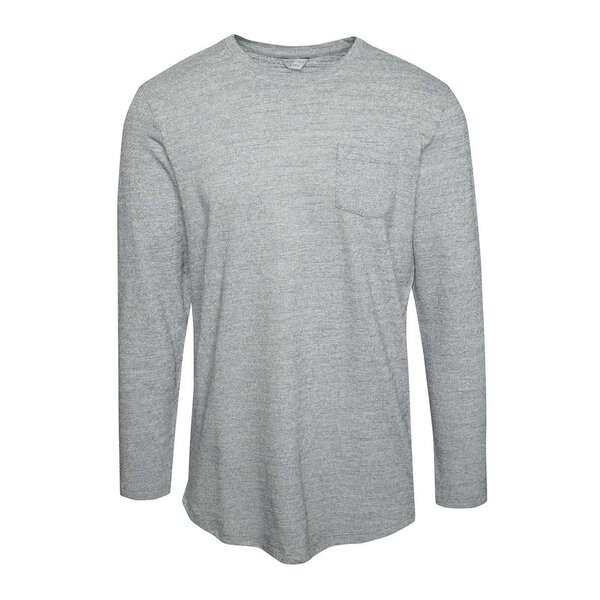 Pulover gri deschis melange Jack & Jones Ozil din bumbac