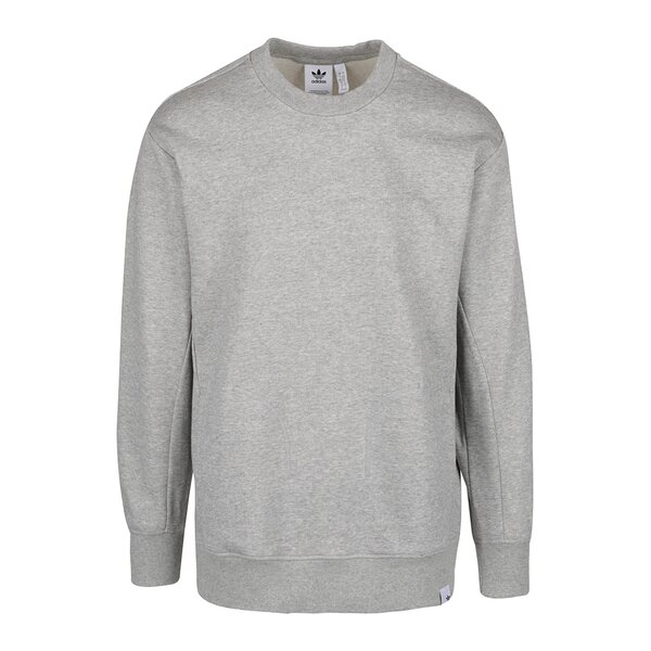 Bluză gri deschis adidas Originals X din bumbac