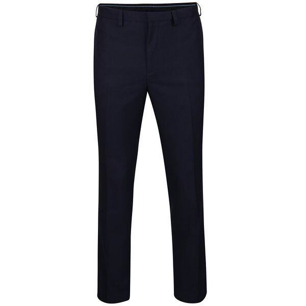 Pantaloni albastru închis Burton Menswear London slim fit