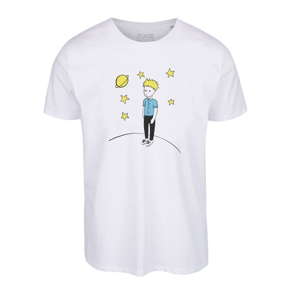 Tricou alb cu print pentru barbati ZOOT Original Little Prince