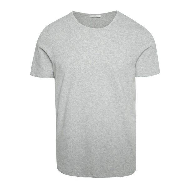 Tricou basic gri deschis Jack & Jones Hugo