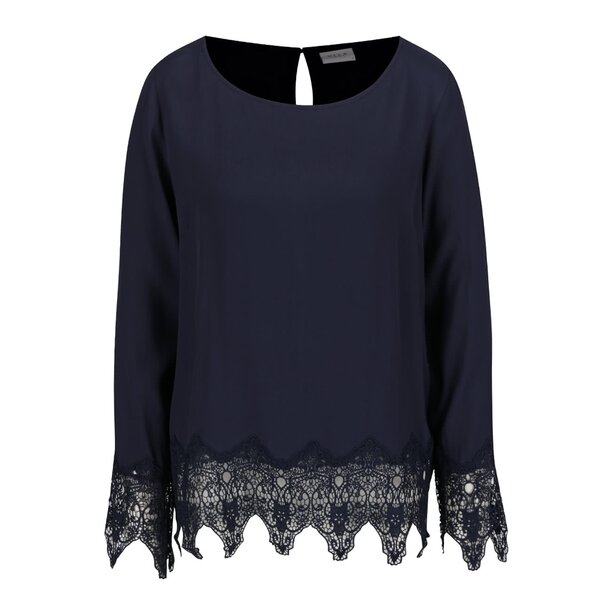 Bluza bleumarin cu dantela VILA Beana
